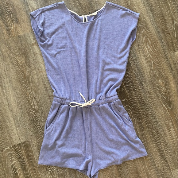 2/$20 Wilfred Free Agatha Romper Lilac - Picture 6 of 10